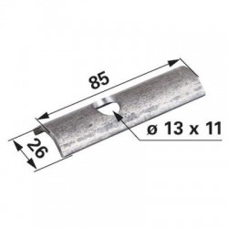 Glissière KB0805014 Kverneland Fenaison