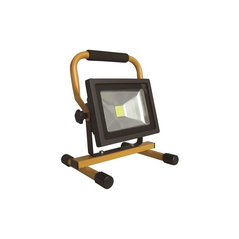 Projecteur LED rechargeable sur pied avec poignée Projecteurs