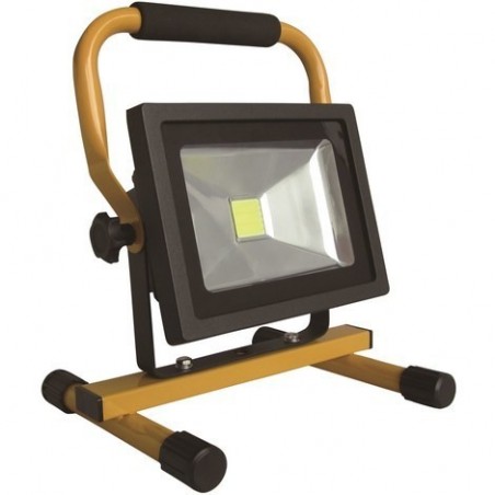 Projecteur LED rechargeable sur pied avec poignée Projecteurs