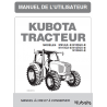 Manuel d'utilisateur tracteur Kubota MGX-III - Version digitale Manuels pour tracteurs