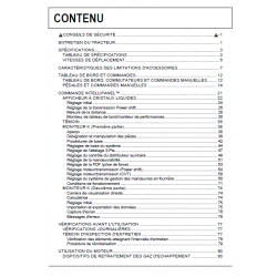 Manuel d'utilisateur Kubota M7131/M7151/M7171 - Version digitale Manuels pour tracteurs