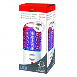 Destructeur d'insectes / attrape mouches LED 10W Premium Anti-insectes