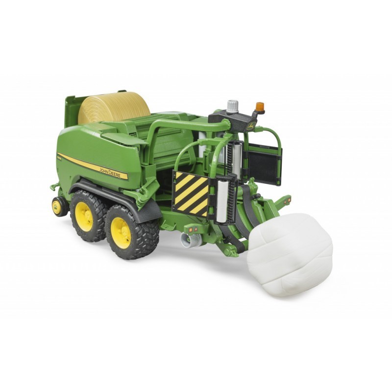 Presse enrubanneuse John Deere C441R - Bruder 02032 Outils attelés miniatures