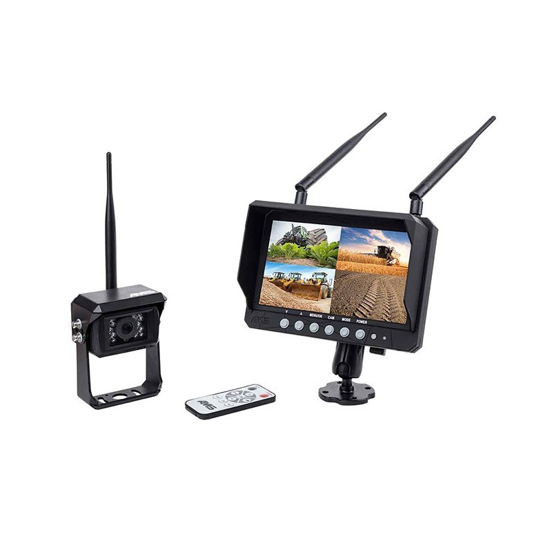 Kit vidéo AMS sans fil 4 entrées 7" 1 caméra Kits vidéos