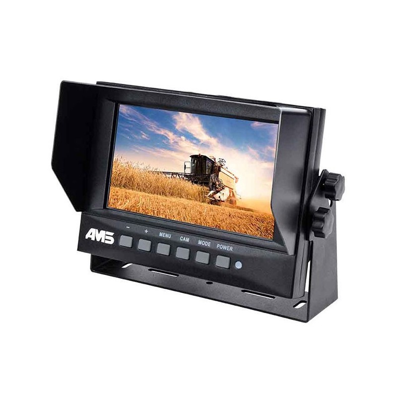 Moniteur / écran 7" AMS étanche 2 entrées Moniteurs