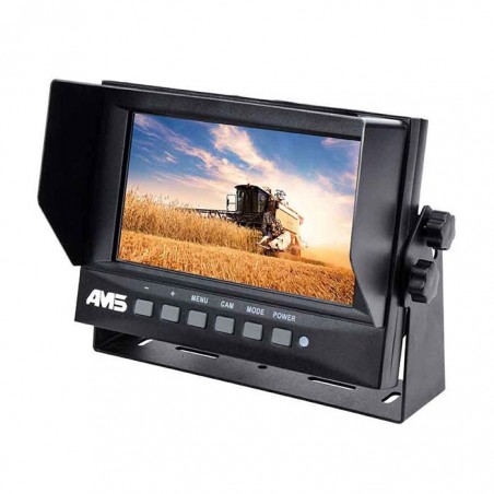 Moniteur / écran 7" AMS étanche 2 entrées Moniteurs