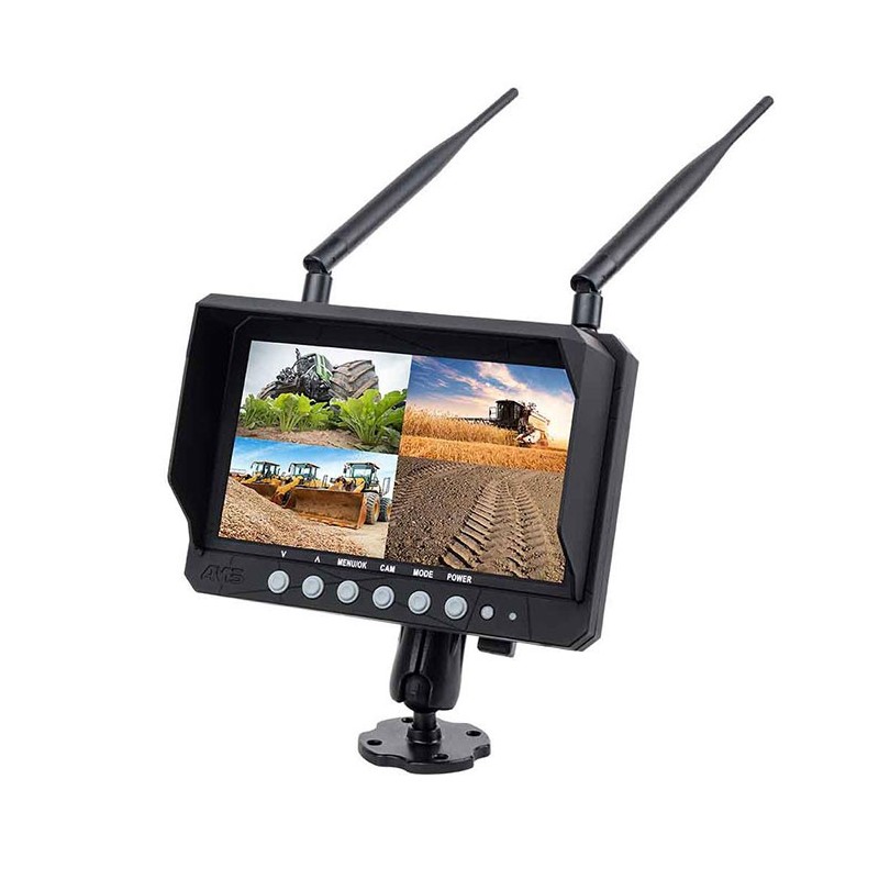 Moniteur / écran 7" AMS sans fil 4 entrées Moniteurs