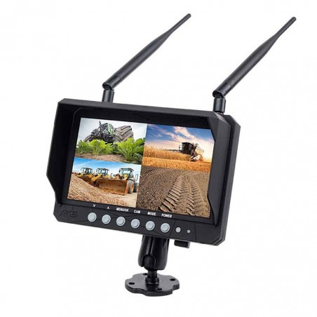 Moniteur / écran 7" AMS sans fil 4 entrées Moniteurs