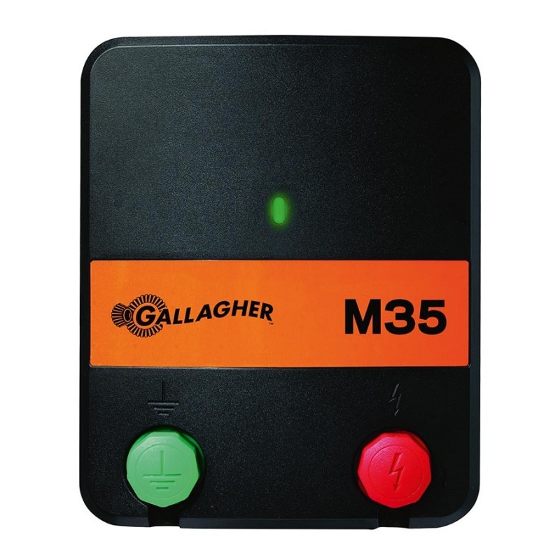 Electrificateur/poste de clôture Gallagher sur secteur M35 Electrificateurs sur secteur