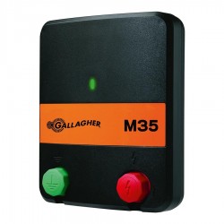 Electrificateur/poste de clôture Gallagher sur secteur M35 Electrificateurs sur secteur