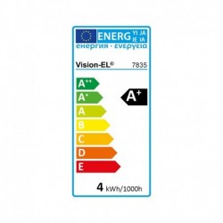 Ampoule LED GU10 spot 4W 3000°K Ampoules
