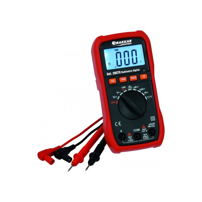 Multimètre digital automatique compact Outils de mesure
