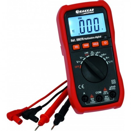 Multimètre digital automatique compact Outils de mesure