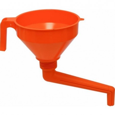 Entonnoir plastique double coude 160 mm Entonnoirs, brocs & jerricans