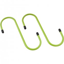 Lot de 2 crochets aluminium malléables Outillage