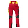 Pantalon anti-coupure Forest Kübler rouge Pantalons