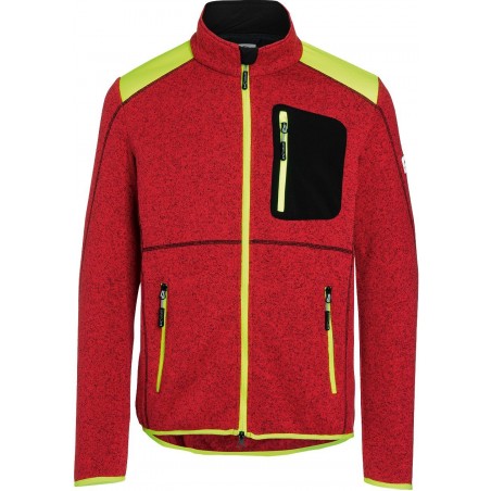Veste polaire Kübler rouge Vestes