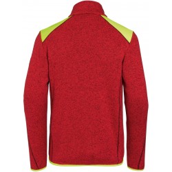 Veste polaire Kübler rouge Vestes