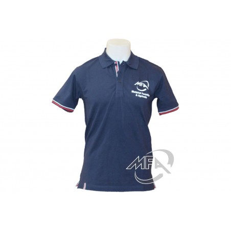Polo casual bleu Kübler - MFA T-shirt