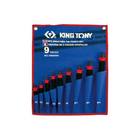 Trousse 9 chasse-goupilles gainés King Tony Chasse-goupilles