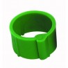 25 bagues à clips D.16 mm vertes pour volailles Accessoires basse-cour