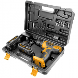Perceuse visseuse devisseuse 10V avec 2 batteries Tolsen Perçage & vissage