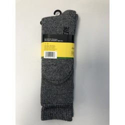 Chaussettes longues John Deere noires/grises Chaussettes