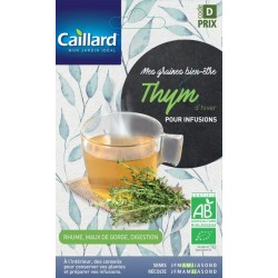 Graines thym d'hiver Bio pour infusions Caillard Aromatiques