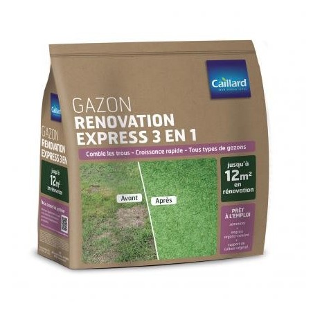 Gazon rénovation express 3 en 1 - 1 kg Caillard Gazon