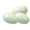 Oeufs factices pour poule, bois peint, lot de 3 Accessoires basse-cour