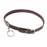 Collier en cuir avec touret Colliers