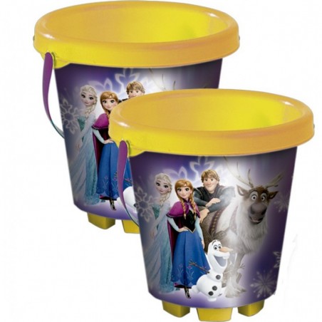 Seau plastique Reine des Neiges D. 18 cm Jouets et miniatures