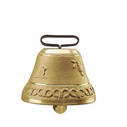 Cloche ronde en fonte de laiton 110 mm Cloches