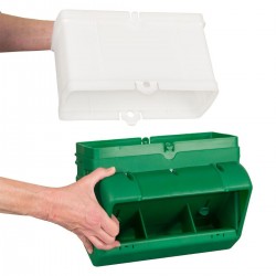 Mangeoire plastique clerver 10kg Mangeoires