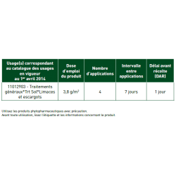 Doff anti-limaces et escargots 1% 500g Anti-nuisibles