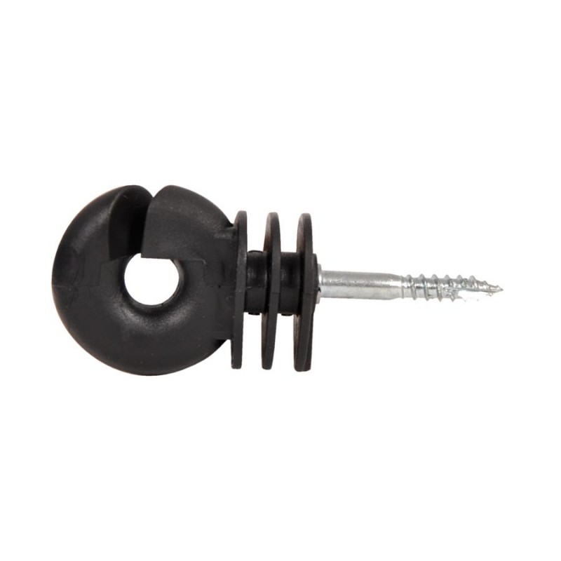 Isolateur à vis BS bois (25 pcs) Isolateurs piquets permanents