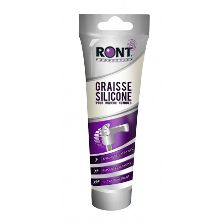 Graisse silicone pour milieux humides RONT tube 100g Graisse