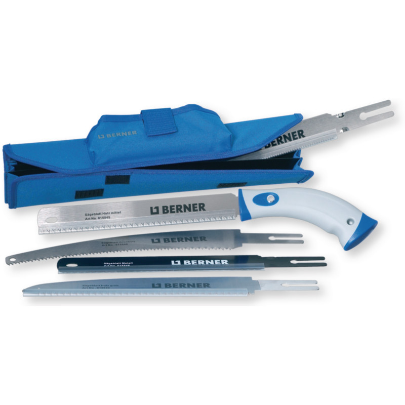 Set de scies interchangeables 6 pièces Berner Scies