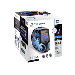 Masque LCD ZEUS 5-9/9-13 G Fire True Color - Gys 044098 Masques de soudure