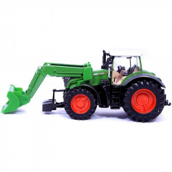 Tracteur Fendt à friction avec chargeur échelle 1/43 - Burago 31631 Tracteurs miniatures