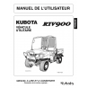 Manuel d'utilisateur Kubota RTV900 - Version digitale Manuels véhicules utilitaires