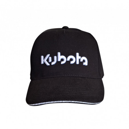 Casquette noire Kubota Casquettes