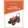 Manuel d'utilisateur tracteurs Kubota EK1-221 EK1-261 - Version papier Manuels pour tracteurs