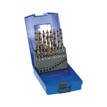 Jeu de forets Cobra Step DIN 338 Berner Perçage & vissage