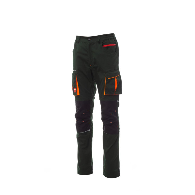 Pantalon de travail Payper Vert Fôret / Noir Pantalons