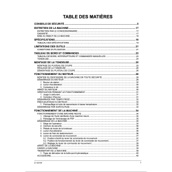 Manuel d'utilisateur tondeuse Kubota Z1-421 - Version digitale Manuels espaces verts