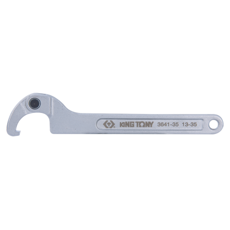 Clé à ergot articulée pour écrous à encoches latérales 80-120 mm Clés