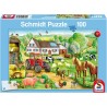 Puzzle La joyeuse ferme Schmidt 100 pièces Puzzles & jeux de société