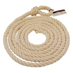 Longe en Sisal D. 16 mm, 3,5m corderie Palus Longes