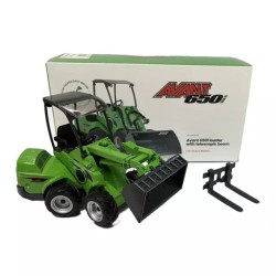 Miniature Chargeuse Avant Tecno 650i 1/25 Tracteurs miniatures